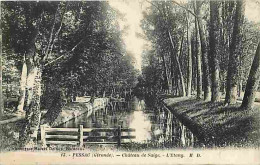 33 - Pessac - Château De Saige - L'Etang - Oblitération Ronde De 1927 - CPA - Voir Scans Recto-Verso - Pessac