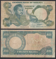 Nigeria 20 Naira Banknote (ca.2001) Pick 26g Sig. 11 - F (4)    (31984 - Andere - Afrika