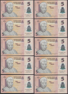 NIGERIA 10 Stück á 5 Naira 2009 Pick 32b UNC (1) Dealer Lot   (89296 - Autres - Afrique