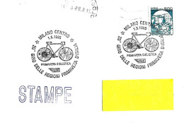 ITALIA ITALY - 1995 MILANO 20° Giro Delle Regioni Ciclismo (bicicletta) Su Busta Viaggiata - 9035 - 1991-00: Storia Postale