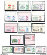 1967 BAHAMAS, SG N° 295/309 Set Of 15 MNH/** - Sonstige & Ohne Zuordnung