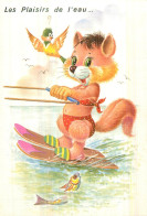 Les Plaisirs De L'eau . Le Chat En Ski Nautique - Collections, Lots & Series