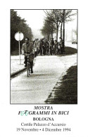ITALIA ITALY - 1995 MILANO FIERA Rassegna EICMA BICI Su Cartolina Speciale Fotogrammi In Bici Viaggiata - 9041 - 1991-00: Marcophilia