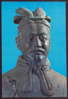 CHINE THE POTTERY FIGURE OF A GENERAL - China