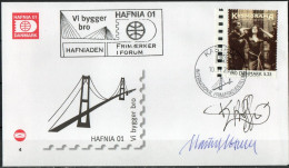 Martin Mörck. Denmark 2000. Events Of The 20th Century. Michel 1236 On Cover. Special Cancel.. Signed. - Storia Postale