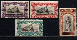 1924 - San Marino 103/06 Pro Combattenti ++++++ - Unused Stamps