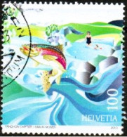 SUISSE ,SCHWEIZ,2013,  MI. 2308, GEWÄSSERRENATURIERNG.GESTEMPELT, OBLITERE - Used Stamps