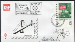 Martin Mörck. Denmark 2000. Events Of The 20th Century. Michel 1257 On Cover. Special Cancel.. Signed. - Briefe U. Dokumente