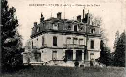 Sennecey-le-Grand Château De La Tour Castle Saône-et-Loire 71240 Dos Vert Cpa Ecrite Au Dos En TB.Etat - Andere & Zonder Classificatie