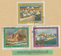 USATI ITALIA 1976 - Ref.0360B "PROPAGANDA TURISTICA" Serie Di 3 Val. - - 1971-80: Used