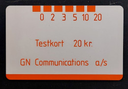 Denmark GN Testcard - Danimarca