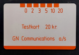 Denmark GN Testcard - Danemark