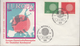 Deutschland Mi. 620-21 Europa 1970 - CEPT - 1961-1970