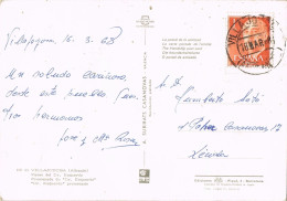 54677. Postal VILLAJOYOSA (Alicante) 1968. Vista Paseo Dr. Esquerro - Cartas & Documentos