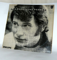 LP Johnny HALLYDAY : Génération Perdue  - Philips P 70 381 L - France - 1966 - Rock