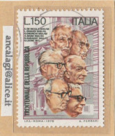 USATI ITALIA 1976 - Ref.0362B "ANNIVERSARIO REPUBBLICA" 1 Val. - - 1971-80: Used