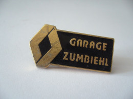 PIN'S PINS PIN PIN’s ピンバッジ  GARAGE ZUMBIEHL RENAULT - Renault