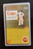 Coca Cola And Baseball ,Score Board , Unused - Sprint