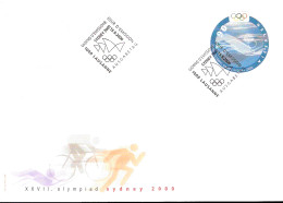 Busta FDC Olimpiadi Di Sydney Emessa Dalla Confederazione Elvetica/Svizzera/Helveti A - Estate 2000: Sydney