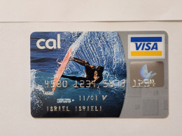 ISRAEL-CALL VISA ELECTRON-(4580-1234-5678-1234)(A Special Rare Experimental Card)-(E)-(01.11.01)-Good Card - Credit Cards (Exp. Date Min. 10 Years)