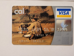 ISRAEL-CALL VISA ELECTRON-(4580-1234-5678-1234)(A Special Rare Experimental Card)-(G)-(16.01.02)-Good Card - Credit Cards (Exp. Date Min. 10 Years)