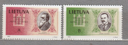 LITHUANIA 1993 Famous People MNH(*) Mi 516-517 # Lt789 - Litauen