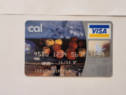 ISRAEL-CALL VISA ELECTRON-(4580-1234-5678-1234)(A Special Rare Experimental Card)-(I)-(16.01.02)-Good Card - Credit Cards (Exp. Date Min. 10 Years)