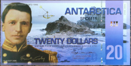 Billet 20 Dollars - Frank WORSLEY - 2008 - Antarctique / Antarctica / Antarctic - Sonstige – Amerika