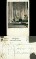 Ansichtskarte Pirna Inneres Der Marienkirche 1909 Goldrand - Pirna
