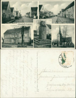 Luppa-Wermsdorf 5 Bild: Schule, K-Denkmal, Leipziger Strasse 1933 - Wermsdorf