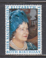 Great Britain 1980 - 80th Birthday Of Queen Mother Elisabeth, Mi-Nr. 845, MNH** - Neufs