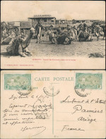 Postcard Dschibuti Djibouti Kamelmarkt 1910 - Somalia