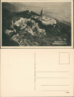 Kelbra (Kyffhäuser) Luftbild - Kaiser-Friedrich-Wilhelm/Barbarossa-Denkmal 1918 - Kyffhäuser