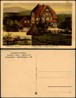 Ansichtskarte Torfhaus (Harz)-Altenau 2 Bild: Hirsch, Wulferts Hotel 1923 - Altenau