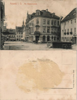 Ansichtskarte Pulsnitz Połčnica Bismarckplatz 1913 - Pulsnitz