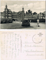 Ansichtskarte Schwetzingen Schloss Eingang (Castle Postcard) 1955 - Schwetzingen