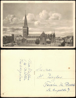 Postcard Aarhus Domkirche Domkirke 1950 - Danemark