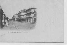 CAYENNE- Rue Chaussée SARTINES. PIONNIERE. - Cayenne