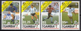 GAMBIA 1064-1067,unused - 1990 – Italia