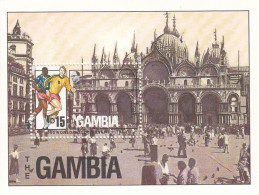 GAMBIA Block 72,unused - 1990 – Italie