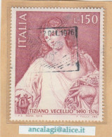 USATI ITALIA 1976 - Ref.0365 "TIZIANO VECELLIO" 1 Val. - - 1971-80: Used