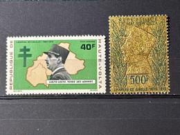 Rep. De Haut Volta MNH 1971 Charles De Gaulle - Mauritanie (1960-...)