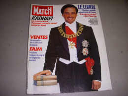 PARIS MATCH 1853 30.11.1984 LE LURON DENEUVE LANG DURAS KADHAFI OURY DURAS - Informations Générales