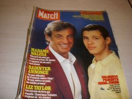 PARIS MATCH 1714 02.04.1982 PAUL Et JP BELMONDO LIZ TAYLOR BIRKIN KATHLEEN TURNER - Testi Generali