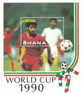 GHANA Block 158,unused - 1990 – Italien