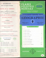 Carte Plans Pilotes BORDAS N°1401, 1958 - Roadmaps