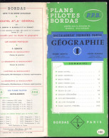 Carte Plans Pilotes BORDAS N°1401, 1958 - Cartes Routières