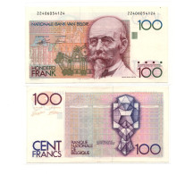 Belgium 100 Francs ND 1978-198 P-142 Extreme Fine - 100 Franchi