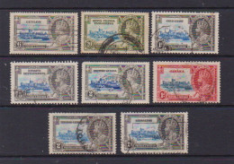 SILVER  JUBILEE    1935    8 Various Stamps    USED - Collections (sans Albums)