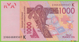 Voyo SENEGAL 1000 Francs 2003/2023 P715Kw B121Kw K UNC - Sénégal